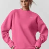 Accolade Pullover mit Rundhalsausschnitt – Paradise Pink