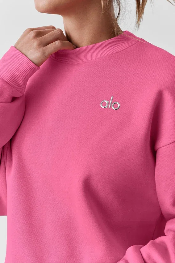 Accolade Pullover mit Rundhalsausschnitt – Paradise Pink