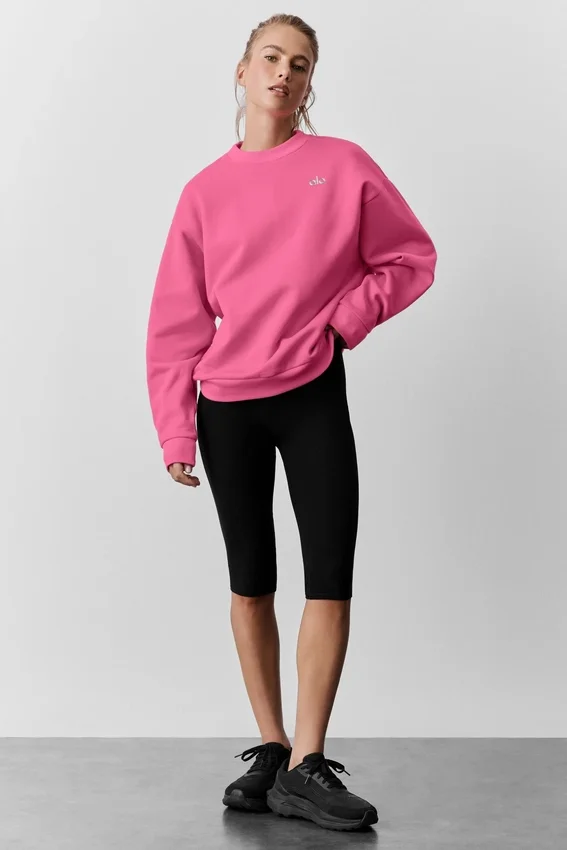 Accolade Pullover mit Rundhalsausschnitt – Paradise Pink