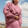 Accolade Pullover mit Rundhalsausschnitt – Pink Wild Rose