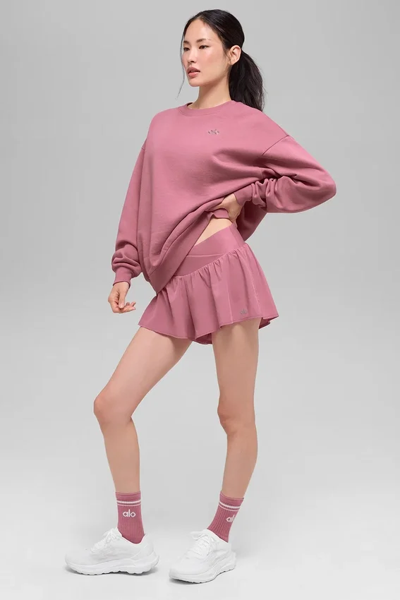 Accolade Pullover mit Rundhalsausschnitt – Pink Wild Rose