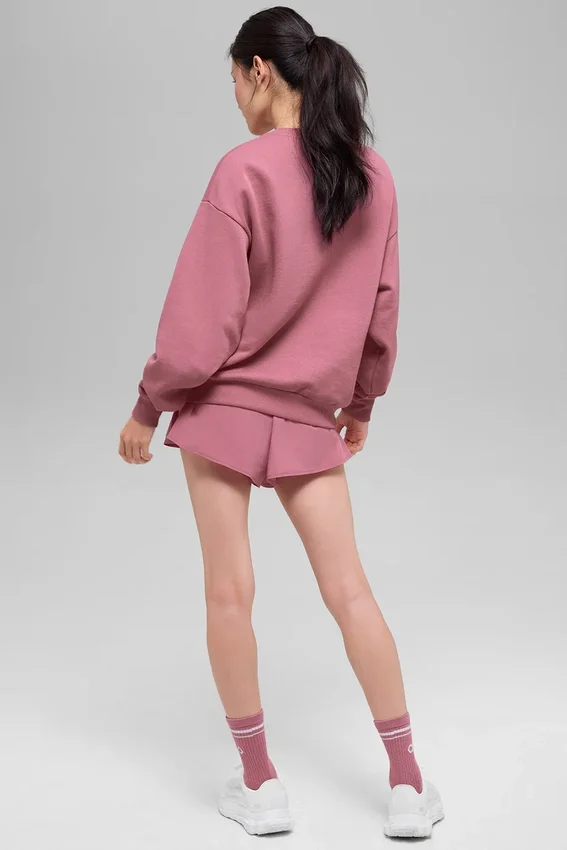 Accolade Pullover mit Rundhalsausschnitt – Pink Wild Rose