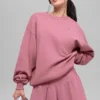 Accolade Pullover mit Rundhalsausschnitt – Pink Wild Rose