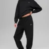 Accolade Pullover mit Rundhalsausschnitt – Schwarz