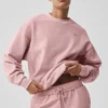Accolade Pullover mit Rundhalsausschnitt – Vintage Pink