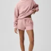 Accolade Pullover mit Rundhalsausschnitt – Vintage Pink