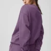 Accolade Rundhals-Pullover – Plum Kiss