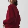 Accolade Rundhals-Pullover – Summer Romance Red