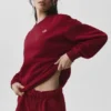 Accolade Rundhals-Pullover – Summer Romance Red