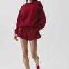 Accolade Rundhals-Pullover – Summer Romance Red