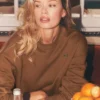 Accolade Rundhals-Pullover – Sun Kissed Brown