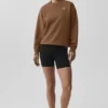 Accolade Rundhals-Pullover – Sun Kissed Brown