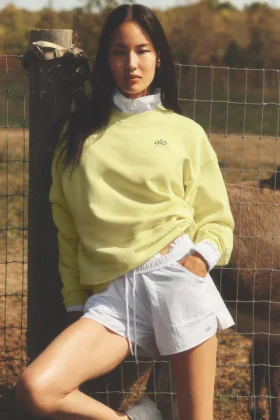 Accolade Rundhals-Pullover – Sunshine