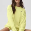 Accolade Rundhals-Pullover – Sunshine