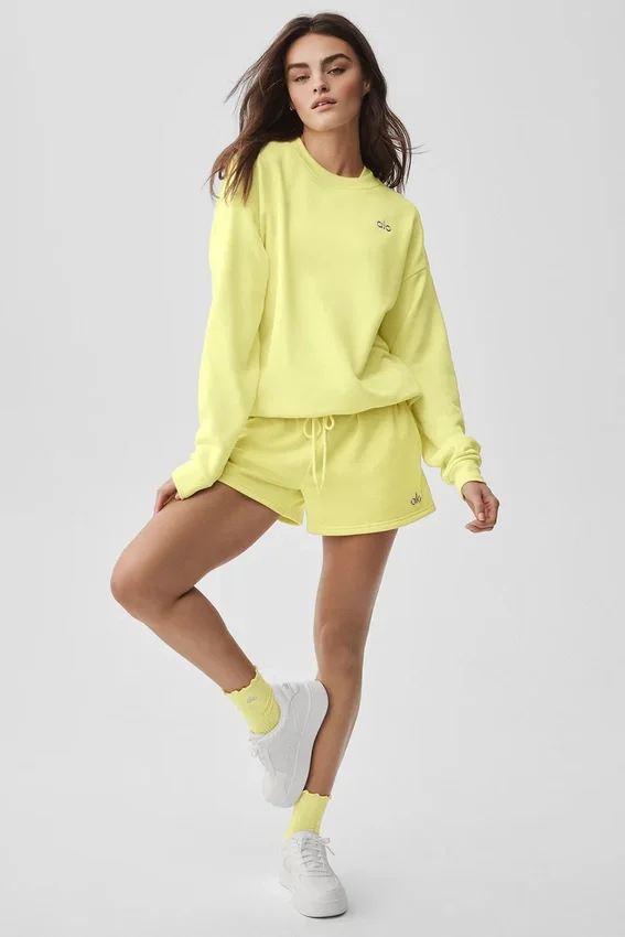 Accolade Rundhals-Pullover – Sunshine