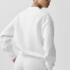 Accolade Rundhals-Pullover – Weiß