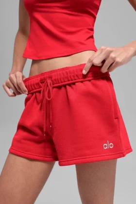 Accolade-Shorts – Leuchtend Rot