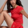 Accolade-Shorts – Leuchtend Rot
