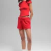 Accolade-Shorts – Leuchtend Rot