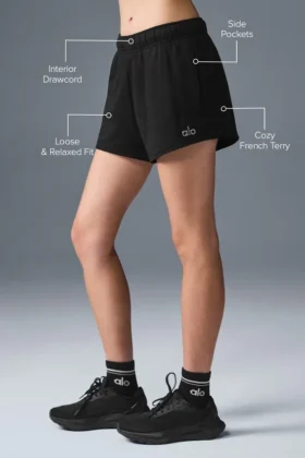 Accolade-Shorts – Schwarz