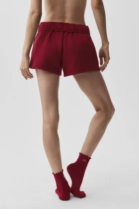 Accolade Shorts – Summer Romance Red