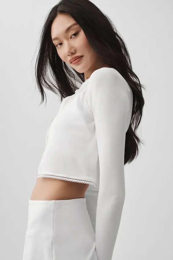 Affection Cardigan – Weiß