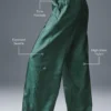 Afterglow-Jogginghose mit weitem Bein – Winter Ivy