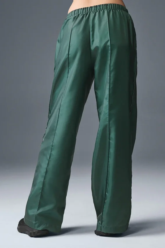 Afterglow-Jogginghose mit weitem Bein – Winter Ivy