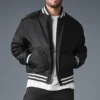 Afterglow Varsity-Jacke – Schwarz