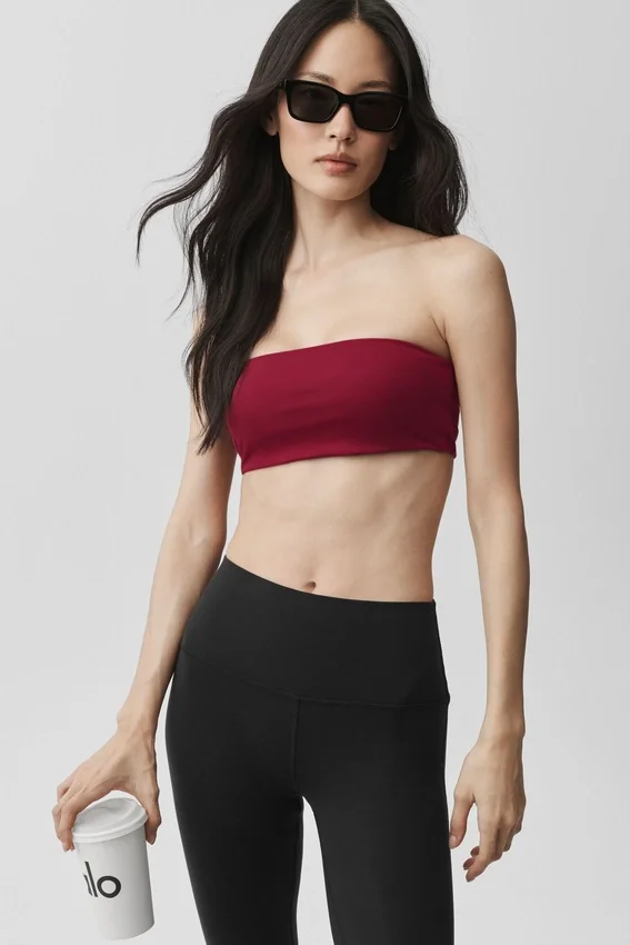 Airbrush-Bandeau-BH – Summer Romance Red