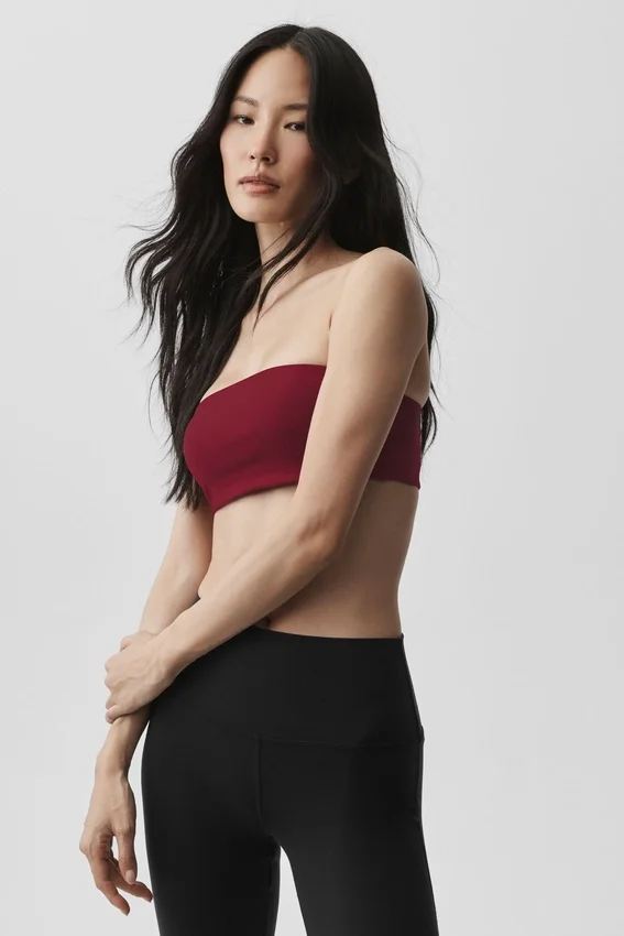 Airbrush-Bandeau-BH – Summer Romance Red