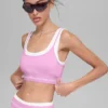 Airbrush Better Together BH – Candy Heart Pink/Weiß
