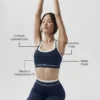Airbrush Better Together BH – Marineblau/Weiß