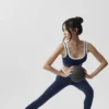 Airbrush High-Waist 7/8 Better Together Leggings – Navy/Weiß