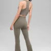 Airbrush High-Waist 7/8 Bootcut-Leggings – Light Cocoa