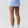 Airbrush High-Waist Good Form Tennisrock – Helles Provence-Blau