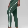 Airbrush High-Waist Race Pace 7/8 Leggings – Clover Green/Weiß