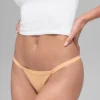 Airbrush Invisible String Thong – Champagner