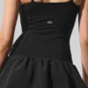 Airbrush Love Match Tenniskleid – Schwarz