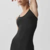 Airbrush One and Done Kurzer Onesie – Schwarz