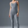 Airbrush One and Done Onesie – Stahlgrau