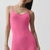 Airbrush One and Done Short Onesie – Paradise Pink