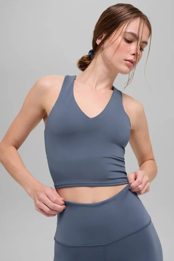 Airbrush Real Bra Tank – Bluestone