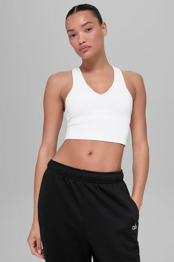Airbrush Real Bra Tank – Weiß
