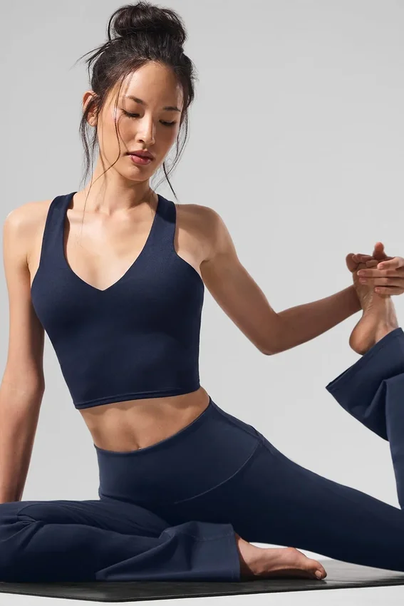 Airbrush Real Bra Top – Navy