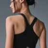 Airbrush Real Bra Top – Schwarz