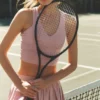 Airbrush Real Bra Top – Vintage Pink