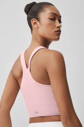 Airbrush Real Bra Top – Vintage Pink