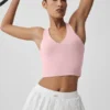 Airbrush Real Bra Top – Vintage Pink