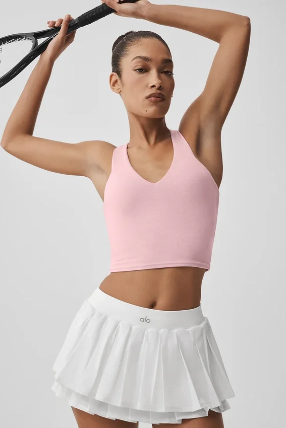 Airbrush Real Bra Top – Vintage Pink
